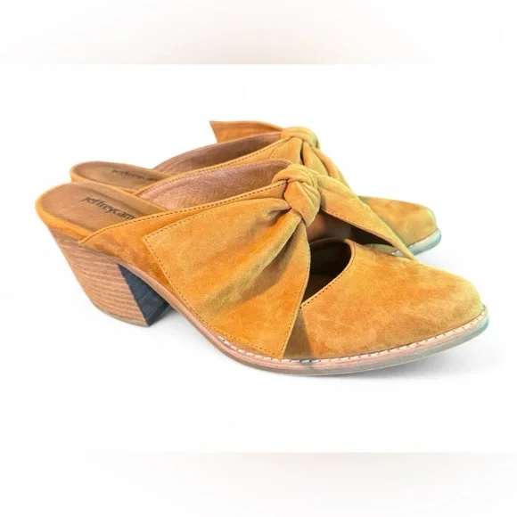 Jeffrey Campbell Suede mules 8.5 - Picture 2 of 6